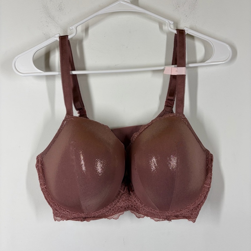 NWT Victoria’s Secret Shimmer Lightly Lined Dream Angels Bra Size 36DD